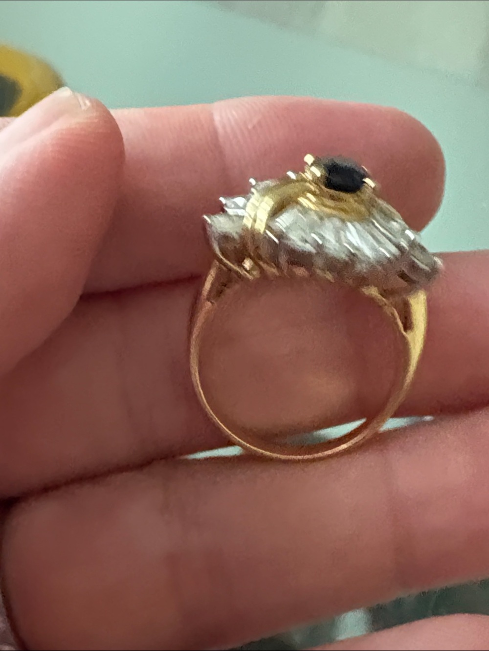 Vintage Sapphire   Ring - Picture 7 of 9